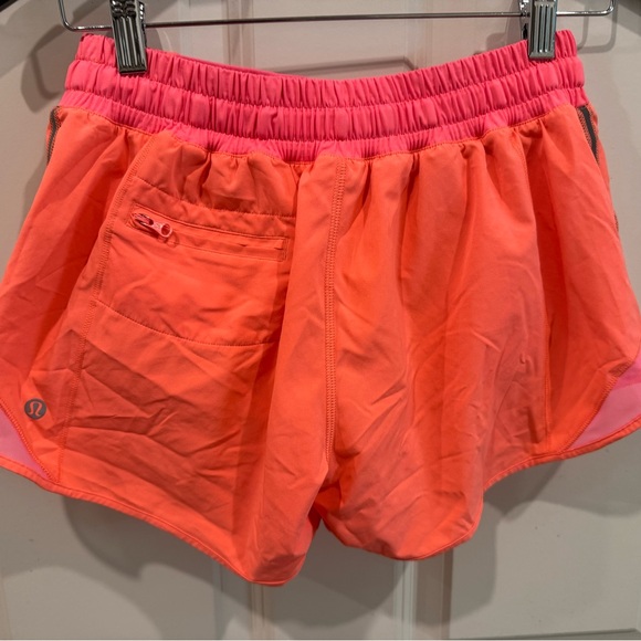 Lululemon coral running shorts size 6 EUC - Picture 5 of 8
